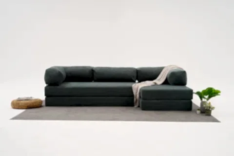 COMFORT SERİSİ YATAKLI KÖŞE KOLTUK, YEŞİL