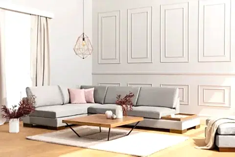 TULİP KÖŞE KOLTUK, AÇIK GRİ, SOL KÖŞE