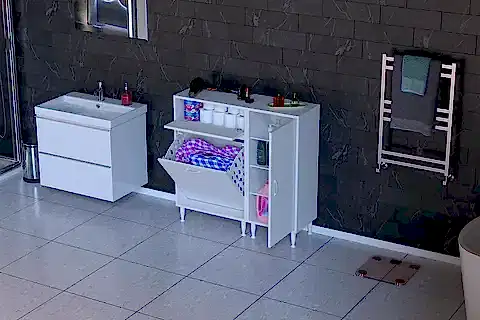 YENİCE BANYO DOLABI, 70 CM 2 SEPETLİ, 105 CM