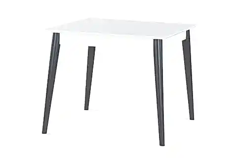 ARMONİA MASA KIRLANGIÇ SANDALYE, BEYAZ ANTRASİT, 125X80