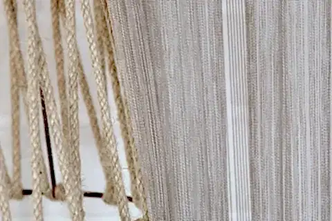 MASSARELLİ ÇİZGİLİ TÜL AÇIK KAHVE 1-3 SIK PİLE 100X260