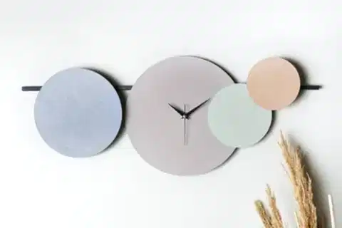 MAXİCO METAL DUVAR SAATİ, 75-30 CM
