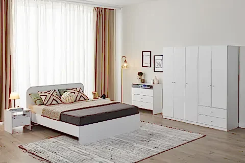 BİEN GARDIROP, 5 KAPAKLI 2 ÇEKMECELİ