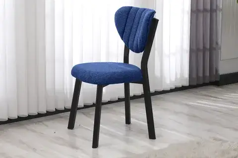 ELİS MUTFAK MASA TAKIMI, 2 SANDALYE, BEYAZ, 70X70 CM, LACİVERT