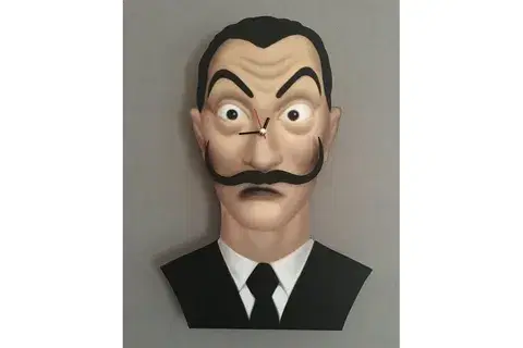 SALVADOR DALİ DEKORATİF SARKAÇLI DUVAR SAATİ