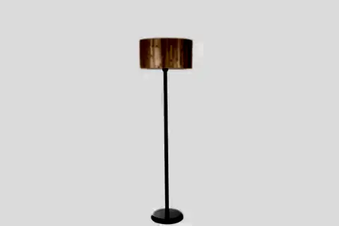 BAMBU 01 ABAJURLU SİYAH LAMBADER