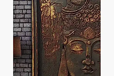 BUDA ÖZEL YAPIM RÖLYEF TABLO, BRONZ