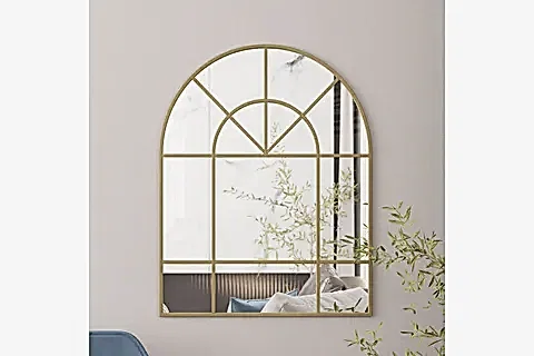 MARSAH HOME LEVA DEKORATİF AYNA, GOLD, 60X80