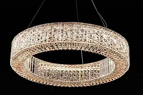 LARİN KRİSTAL AVİZE, 50 CM