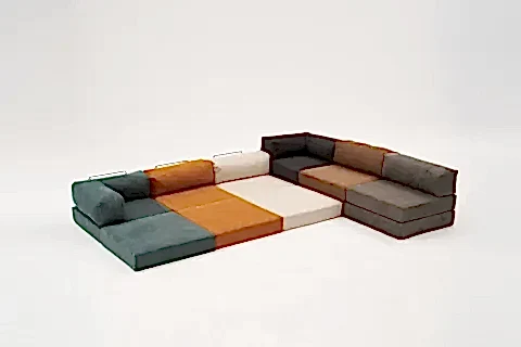 COMFORT SERİSİ YATAKLI TEKLİ MODÜL, TURUNCU