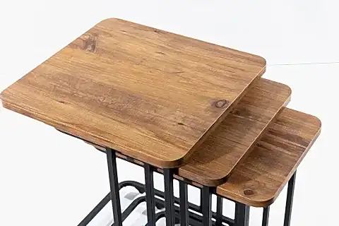 MONO C ZİGON SEHPA, ÜÇLÜ, ATLANTİK ÇAM