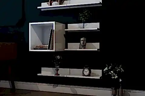 AYDIN KİTAPLIKLI RAF, NRG-DVR-1001