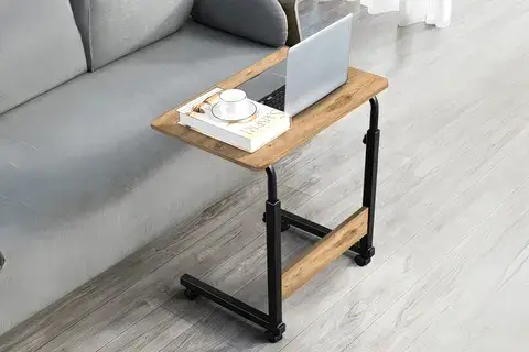 YÜKSEKLİK AYARLI LAPTOP SEHPASI, ATLANTİK ÇAM, 60X40