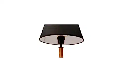 MASSELLO DESIGN ELEGANTE AHŞAP ABAJUR, MASA LAMBASI, CEVİZ