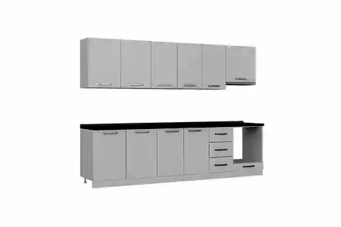 MİNAR FELİX 295 CM MUTFAK DOLABI BEYAZ 295-B5