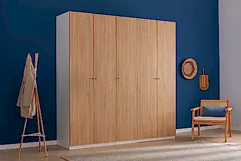 LUNA NOX GARDIROP, MEŞE, 5 KAPAKLI