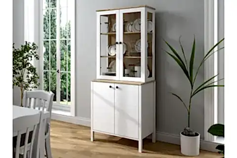 LUMERA İSKANDİNAV KONSOL VİTRİN BÜFE, 4 KAPAKLI