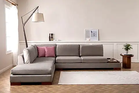 TULİP KÖŞE KOLTUK, AÇIK GRİ