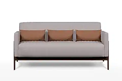 CHİRON METAL AYAKLI ÜÇLÜ KANEPE