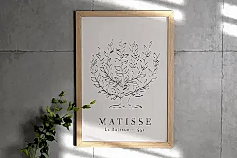 MATISSE PARIS ÜÇLÜ ÇERÇEVELİ TABLO