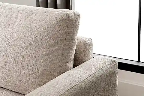 MERLİN MİNİ KÖŞE KOLTUK, NATUREL, İNCE KOL, ŞÖNİL, KREM
