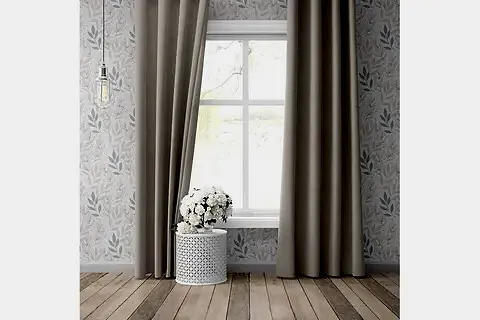 ETSHOME BLACKOUT PERDE, KREM, 100X260, 16440