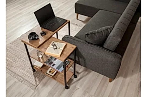 MELİN 360 DERECE DÖNEBİLEN YAN SEHPA