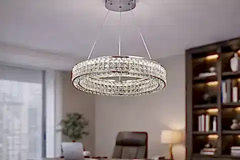 KONT KRİSTAL AVİZE, 50 CM