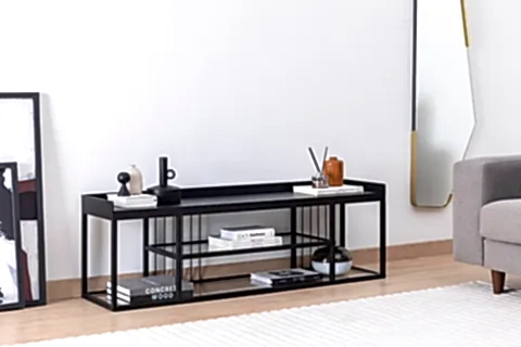 LOLA TV ÜNİTESİ, SİYAH, 140 CM
