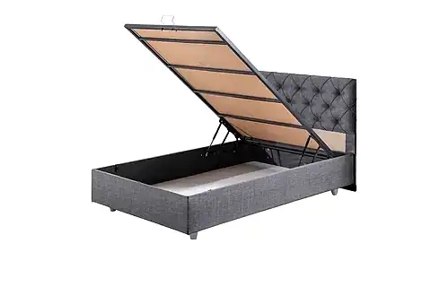 DOLCE BAZA BAŞLIK VE PLUS YATAK SETİ, GRİ, 90X190