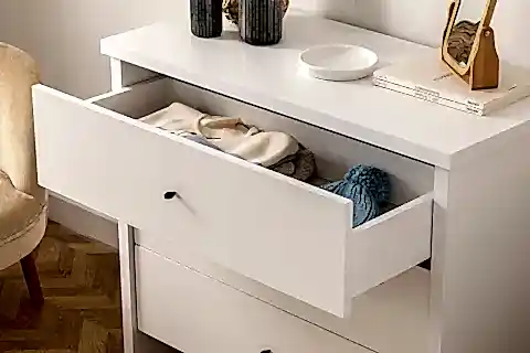 LUNA PANDİA ŞİFONYER, BEYAZ