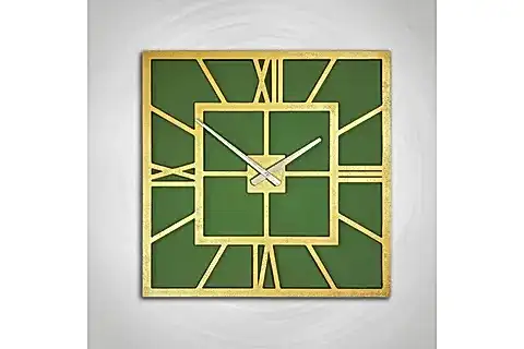 MODERN AHŞAP DUVAR SAATİ