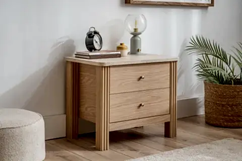 HAVEN KOMODİN, MEŞE TRAVERTEN, 2 ÇEKMECELİ