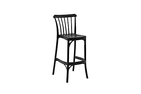 TOZO BAR SANDALYESİ, SİYAH 75
