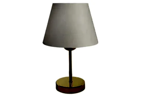 EVLİGHT METAL AYAKLI İKİLİ ABAJUR ABAJUR GOLD BEYAZ
