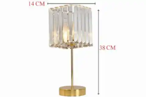 EVLİGHT ÜÇLÜ AVİZE VE ABAJUR SETİ SARKIT KRİSTAL CAM AVİZE