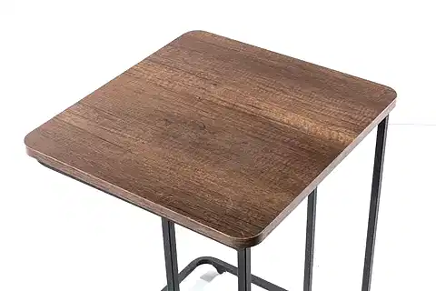 MONO C TEKLİ YAN SEHPA, BAROK CEVİZ