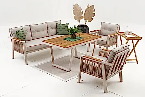 ARTE ALÜMİNYUM BAHÇE OTURMA GRUBU