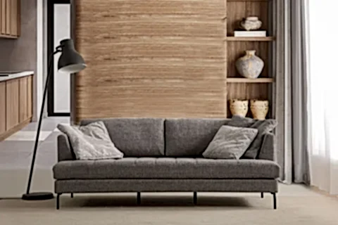 FERRO ÜÇLÜ KOLTUK, SHOWROOMDAN KUMAŞ DEĞİŞİMLİ
