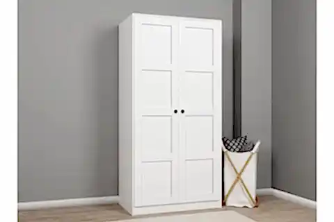 LUCAS YÜKLÜK ÇOK AMAÇLI GARDIROP, 2 KAPAKLI, 94 CM