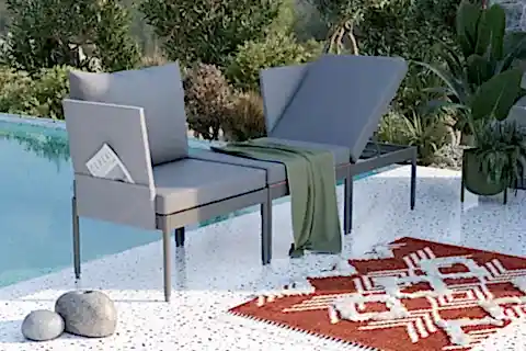 LİMNİ HOME MİNİ MULTİLOUNGE BAHÇE BALKON KOLTUĞU, GRİ