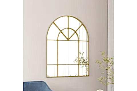 MARSAH HOME LEVA DEKORATİF AYNA, GOLD, 60X80
