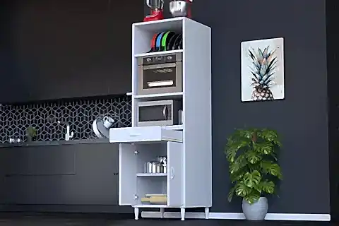 ENNET ÇOK AMAÇLI MUTFAK DOLABI, KAPAKSIZ, 48 CM