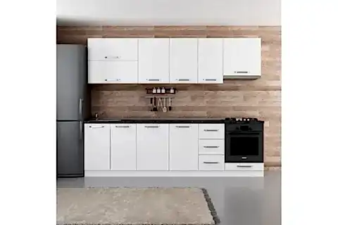 MİNAR VİOLA 275 CM MUTFAK DOLABI BEYAZ 275-B5