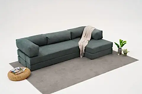 COMFORT SERİSİ YATAKLI KÖŞE KOLTUK, YEŞİL