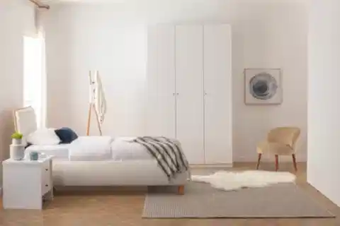 LUNA NOX GENÇ ODASI TAKIMI, BEYAZ GARDIROP, 3 KAPAKLI