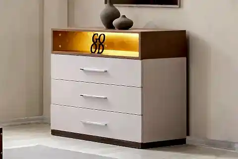 AVESSO ÇEKMECELİ AYNALI ŞİFONYER