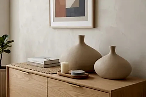 NARİN VAZO SET, KREM