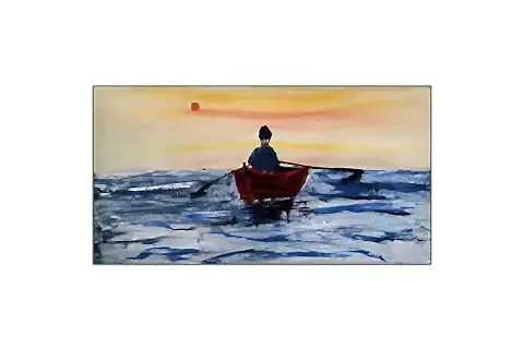 UFKA YOLCULUK ORİJİNAL YAĞLI BOYA TABLO