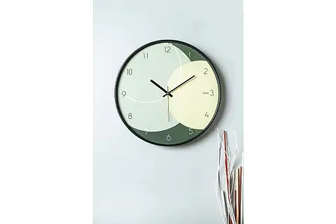 PİNO DUVAR SAATİ, YEŞİL, 42 CM